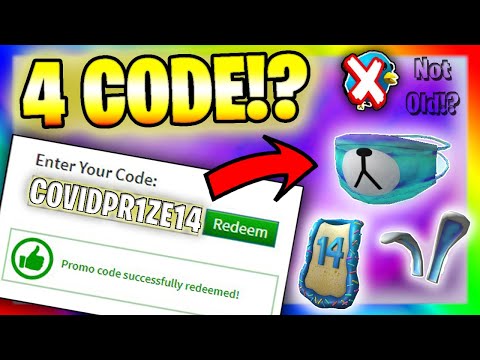 *4 Code!?* ALL NEW PROMO CODES in ROBLOX !? (September 2020)