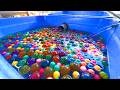 1000 Water Marble Run Special Rainbow Transparent Tunnel