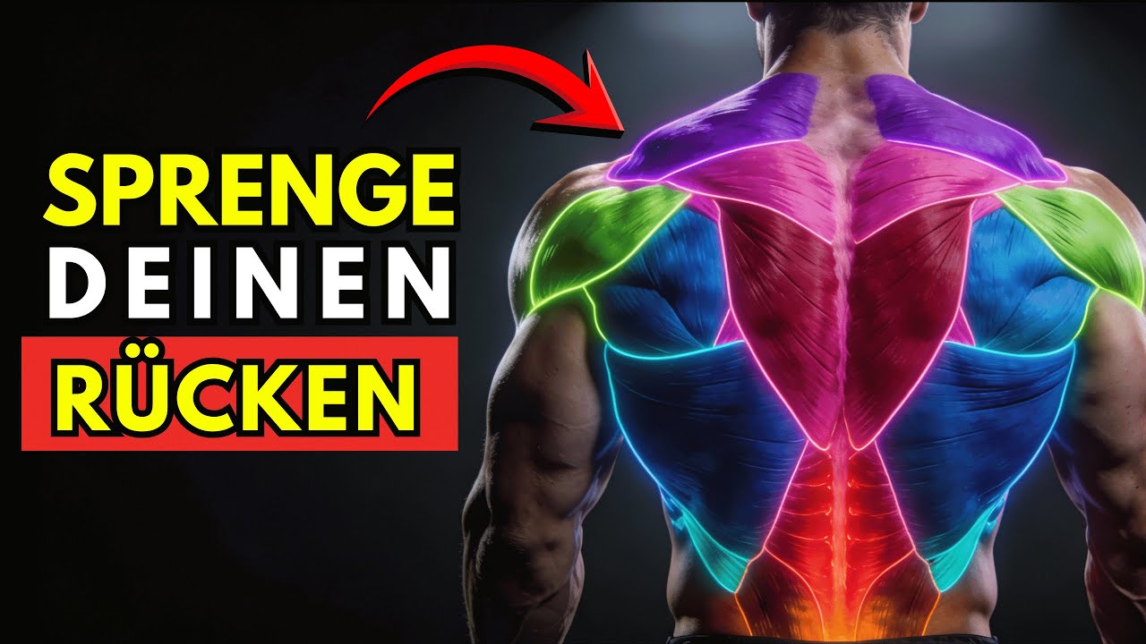 Wissenschaftlich belegt: Lerne HEUTE die einzigen 3 Übungen für einen GROSSEN und PERFEKTEN Rücken