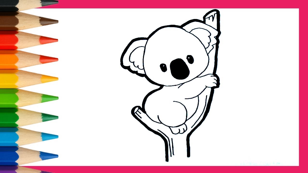How to Draw a Cute Koala Step by Step | Easy Koala Drawing Tutorial for Kids | Art 99