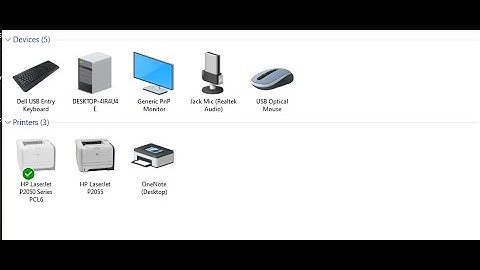 How to install HP LaserJet p2055 basic driver manually in Windows 10