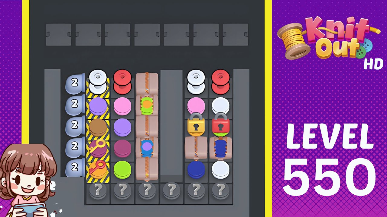 Knit Out Level 550 Solution Walkthrough
