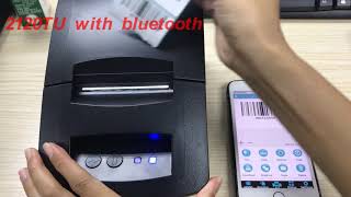 2120TU Bluetooth Thermal Label and Receipt Printer
