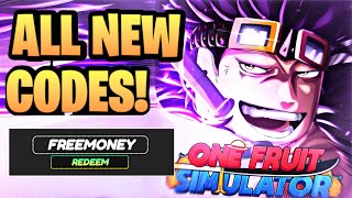 *NEW* ALL WORKING CODES FOR ONE FRUIT SIMULATOR IN 2024! ROBLOX ONE FRUIT SIMULATOR CODES