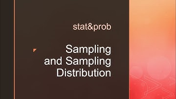 2022-03-10 Statistics & Probability M3: Sampling and Sampling Distribution (Part 2)