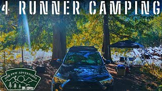 4~Runner Winter Camping In The Gifford Pinchot National Forest | Washington State | March 2024