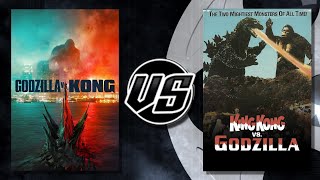 Godzilla VS Kong (2021) VS King Kong VS Godzilla (1962)