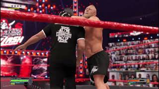 Full Match - Brock Lesnar vs Shane McMahon | Match 2024 | WWE2k22 May 27 , 2024