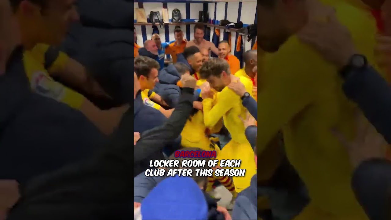 LOCKER ROOM OF EACH CLUB AFTER THIS SEASON 😂😂