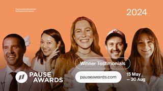 Pause Awards - Winner Testimonials