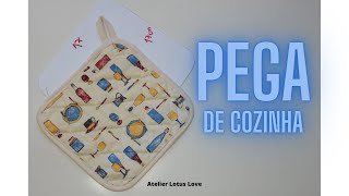 Como fazer: Pega de cozinha / DIY Pot holder