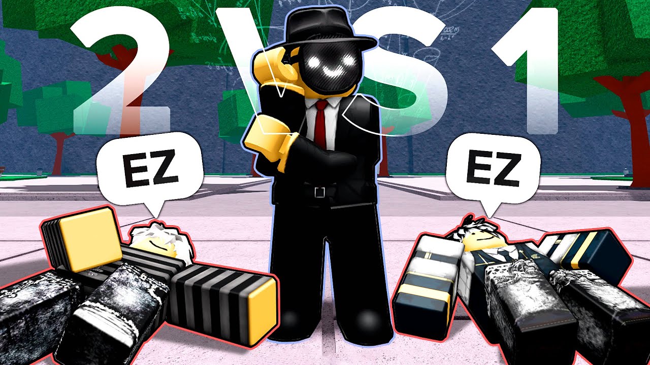 Winning 2v1s with EVERY Character.. 😈 | The Strongest Battlegrounds ...