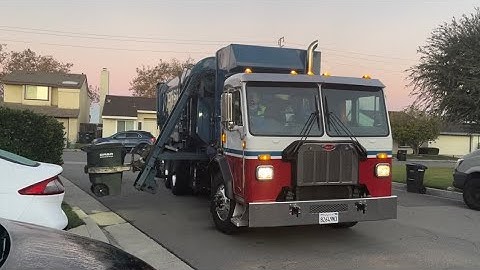 CR&R’s Peterbilt 520 Amrep Elliptical on Missed Collection