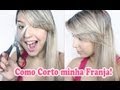 Como cortar Franjão em Casa - Como corto minha Franja