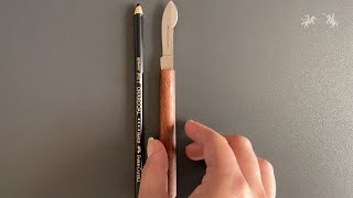 How to sharpen a pencil with a knife | Faber-Castell