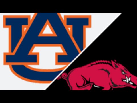 Auburn vs Arkansas Simulation College Football 25 - YouTube