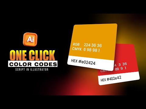 Render Swatches Legend Script for Illustrator Users! | Free Scripts | Adobe Illustrator scripts