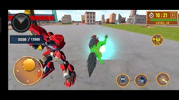 Tank Robot Car Game 2022- Robot Dinosaur Games #18- Android Game play
