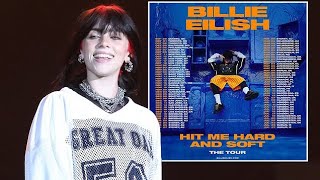 Billie Eilish Unveils Massive World Tour for 'Hit Me Hard And Soft' Album - Exclusive Announcement
