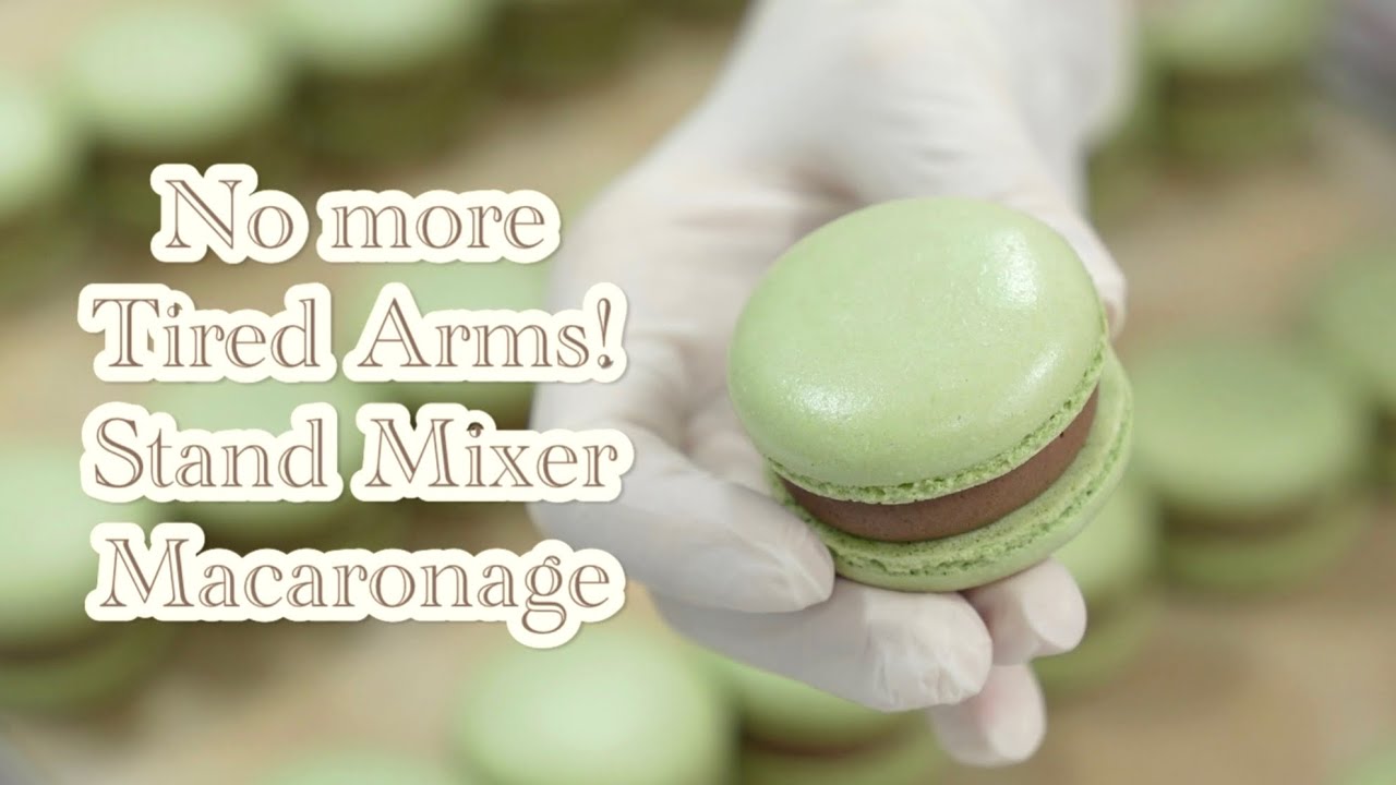 The Secret of Macaron Masters: Stand Mixer Macaronage Tutorial