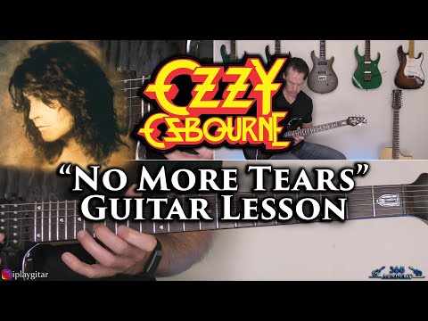 No More Tears - Guitar Lesson Guitar Lesson