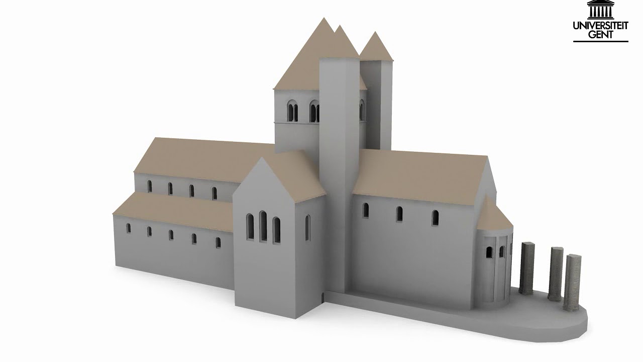 Historische reconstructie Sint-Baafskathedraal
