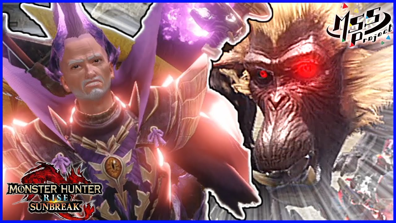 【サンブレイク】ラージャン2体相手に乙祭り開催！世紀末的カオス4人衆実況！