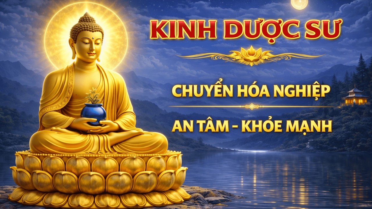 NGHE THẦY TỤNG KINH DƯỢC SƯ –CHUYỂN HÓA NGHIỆP, THÂN TÂM AN LẠC, KHỎE MẠNH, TIÊU TRỪ BỆNH TẬT...