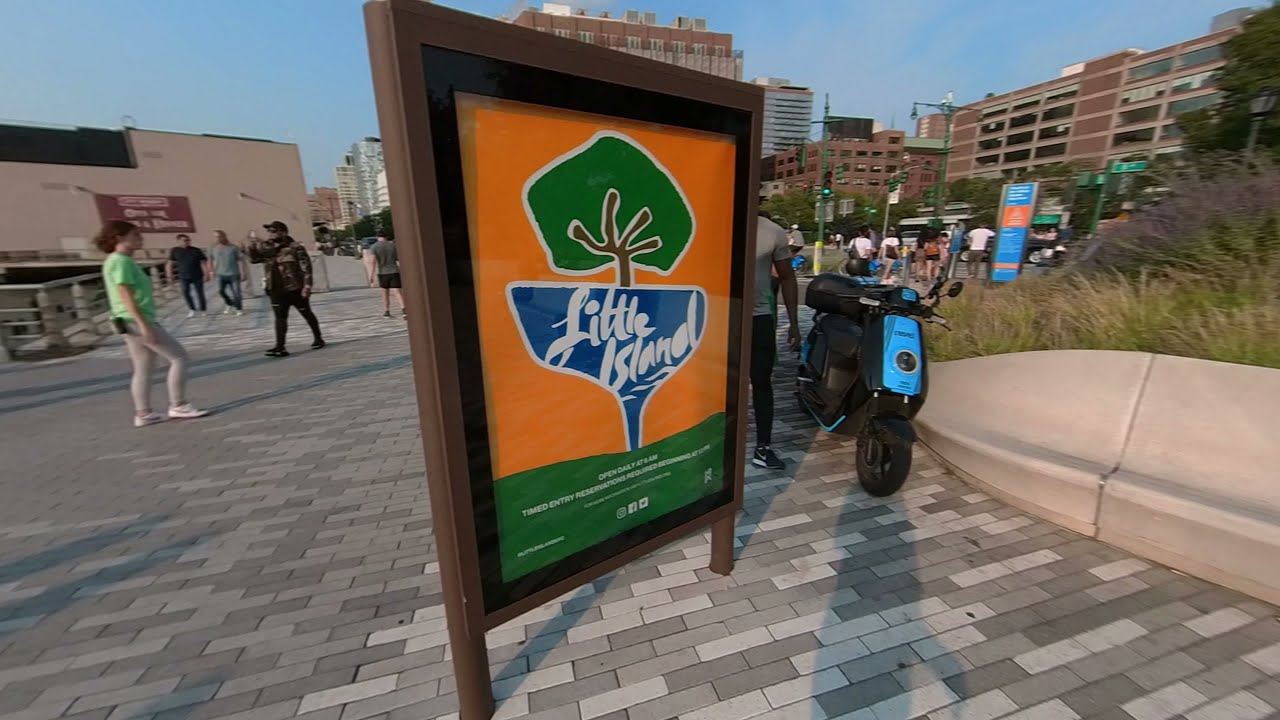 Little Island| |The Artificial Island Of New York| |Manhattan| |NY| |USA| |2021| |4K|