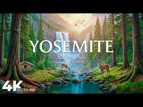 Yosemite 4K | Majestic Waterfalls, Iconic Valleys & Epic Cinematic Nature Film