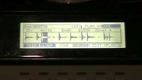 Art  of Sampling lesson 2 : MPC2000XL