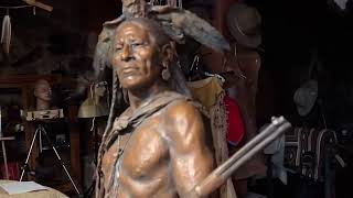 Crazy Horse bronze | Coleman studio tour