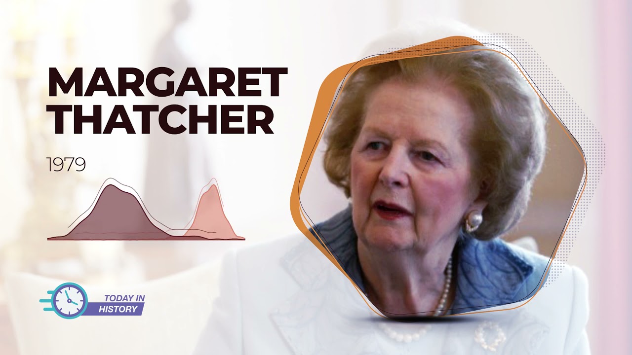 Today in History - May 4 - Margaret Thatcher, Prime Minister of the United Kingdom (1979)
