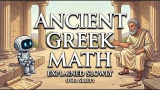 The Mathematics Of Ancient Greece Explained Slowly (For Sleep)