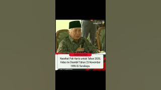 Nasehat pak Harto Di Tahun 2020