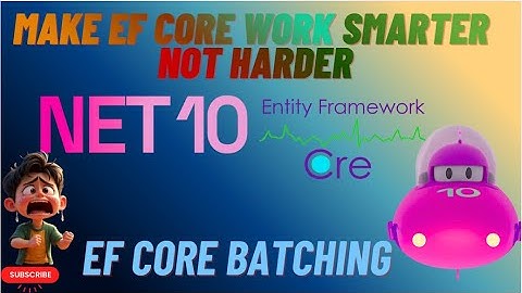 🔥 Batching Updates & Inserts in EF Core — Make Your .NET Apps Lightning-Fast 🚀