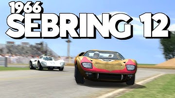 1966 12 Hours of Sebring - World Sportscar Championship R2 - GTR2 - 1966 Series #13