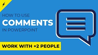 How to Add Comments in PowerPoint? (Work With +2 People in PowerPoint!)