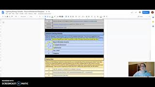 Famous LHS Biology Week 2 Continuous Learning Profile