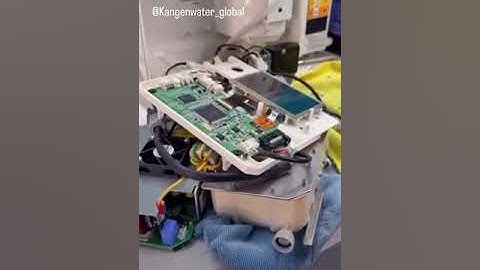 Inside LeveLuk k8 Kangen machine look at the quality