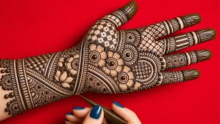 New simple beautiful fronthand mehndi design | Easy mehndi design | mehndi designs | mehndi