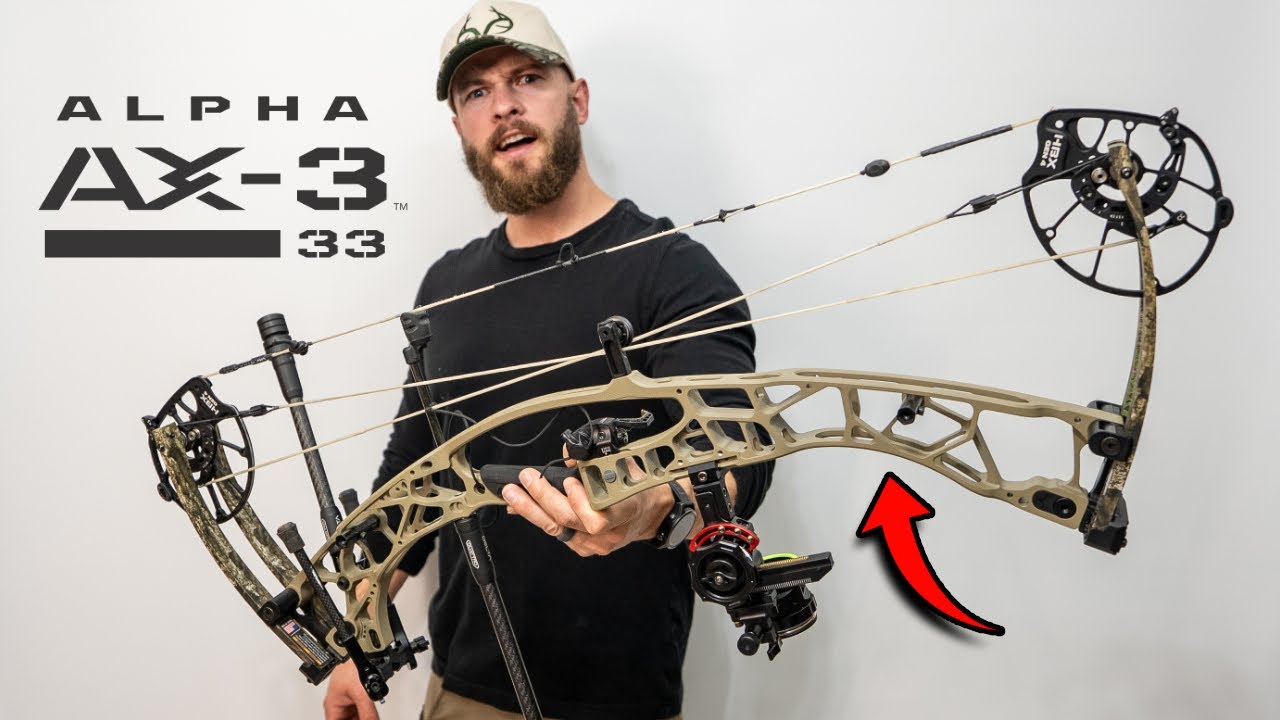 У МЕНЯ НОВЫЙ ЛУК!! Первый взгляд на мой HOYT ALPHA AX-3 33 (самый простой в настройке лук, которы...