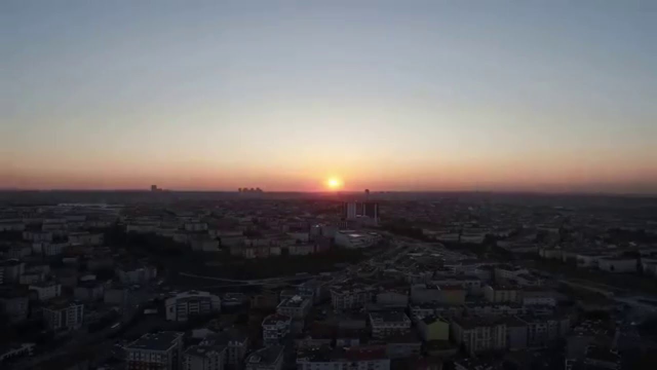 Aerial Sunset Timelapse - YouTube