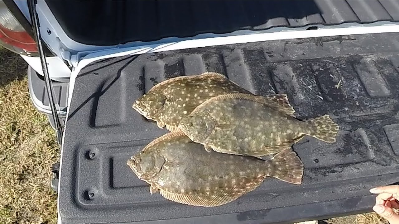 Flounder Fishing with Artificial Bait Galveston, TX YouTube