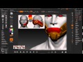 Tutorial HardSurface Zbrush Ita - parte 5 - Texturing