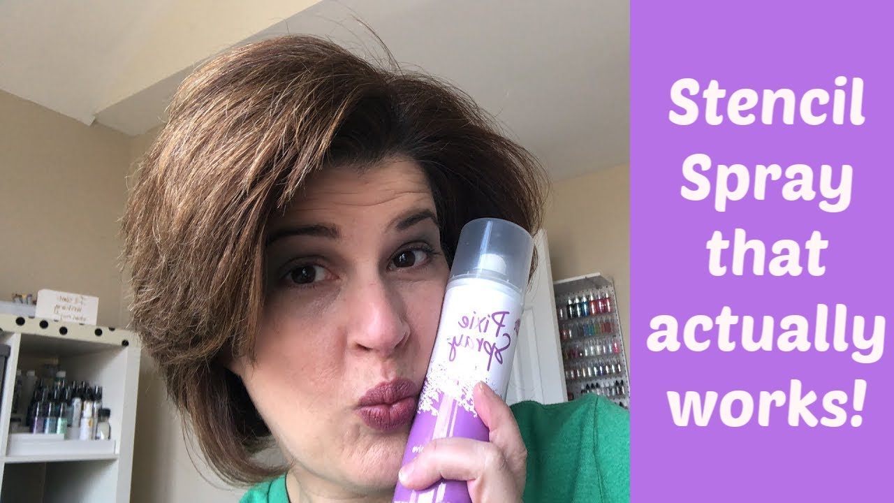 A stencil spray that actually works YouTube