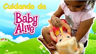 Baby Alive Hora De Comer Papinha Alegia Kids