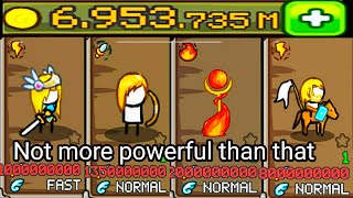 Not more powerful than that. In the Grow Castle game no limit money screenshot 5