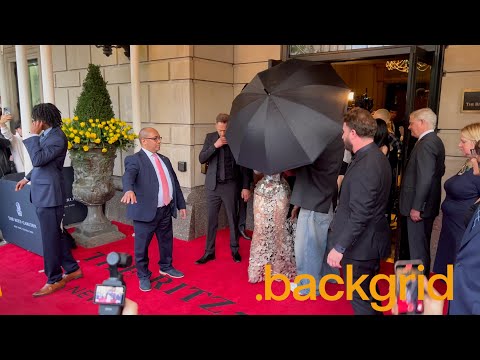 Kim Kardashian exits the The Ritz-Carlton Hotel for The 2024 Met Gala in New York, NY