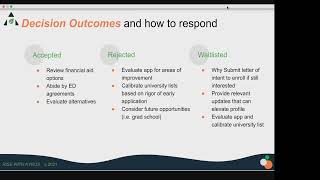 Nov counseling - Harvard Former Admission officer's advice on EA/ED & RD